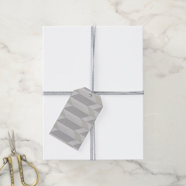 Grauholzgeschenk Geschenkanhänger (Mit Garn)