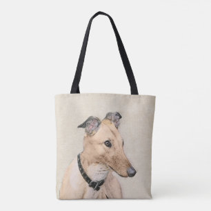 Grauhound-Malerei - Niedliche Original Hundekunst