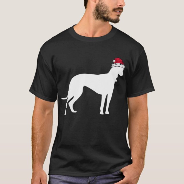 Grauhound-Weihnachten Essential T-Shirt (Vorderseite)