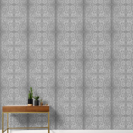 Graukachelmuster Vinyl Wallpaper Tapete