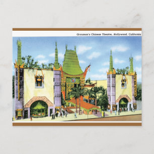 Graumans Chinese Theater Postkarte