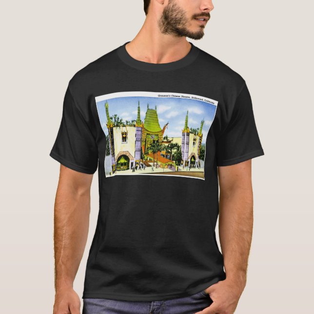 Graumans chinesisches Theater, Hollywood T-Shirt (Vorderseite)
