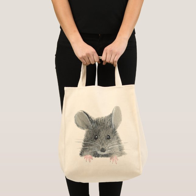 Graumäuse Tragetasche (Vorderseite (Produkt))