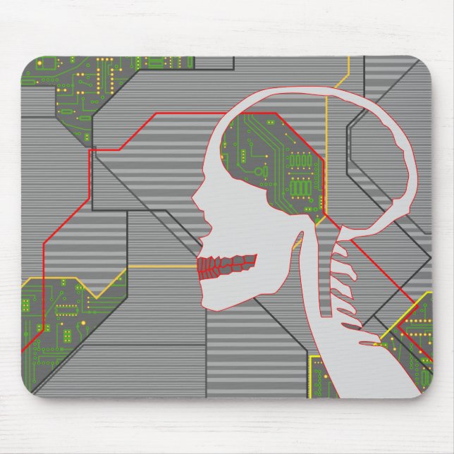 Graumöwe Mousepad (Vorne)