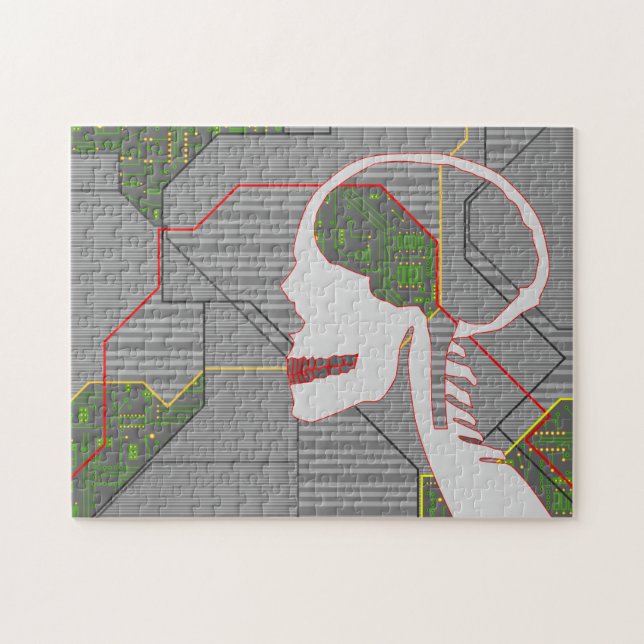 Graumöwe Puzzle (Horizontal)