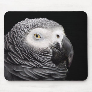 Graupapagei Mousepad