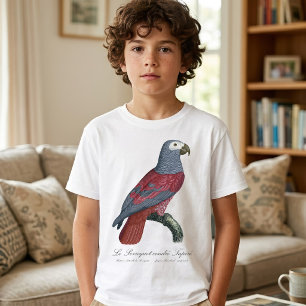 Graupapagei Rotfaktor Psittacus Erithacus T-Shirt