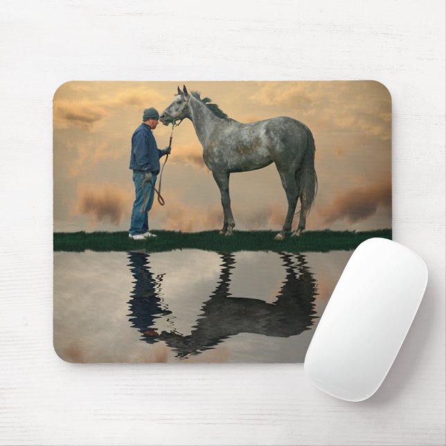 Graupferd und Gräuel OTTB-Mauspad Mousepad (Mit Mouse)