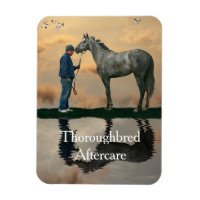Graupferd und Groom OTTB Flexible Magnet