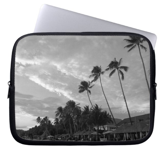 Grauplams Laptopschutzhülle (Vorderseite)