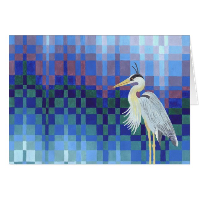 Graureiher (Vorderseite (Horizontal))