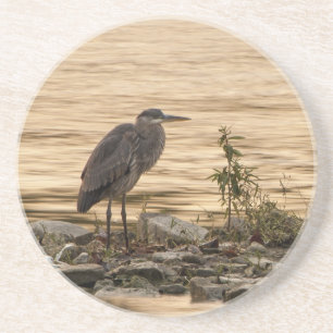 Graureiher Getränkeuntersetzer