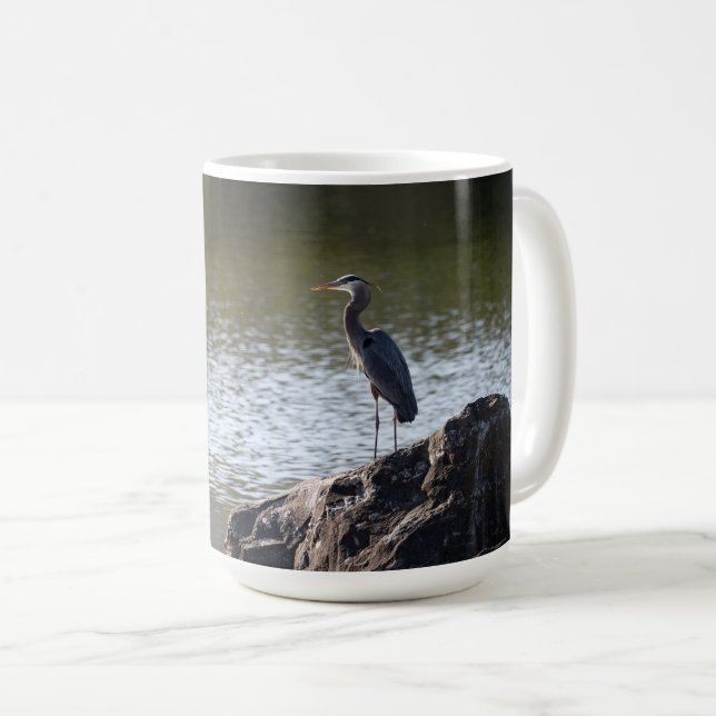 Graureiher  kaffeetasse (VorderseiteRechts)