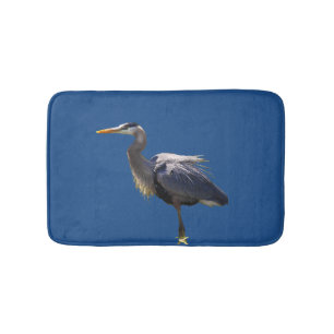 Graureiher-Vogel-Bad-Matten Badematte