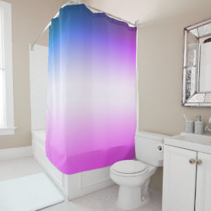Graurosa Ombre Duschvorhang