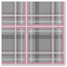 Graurosa, weiße Fensterscheibe kariert