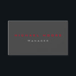 Graurot Standard exklusiv einzigartig privat Visitenkarte<br><div class="desc">Individuelle Individuelle Individualisierung Berufliche Special Business Card. Sie können Daten einfach auf der Karte bearbeiten.</div>