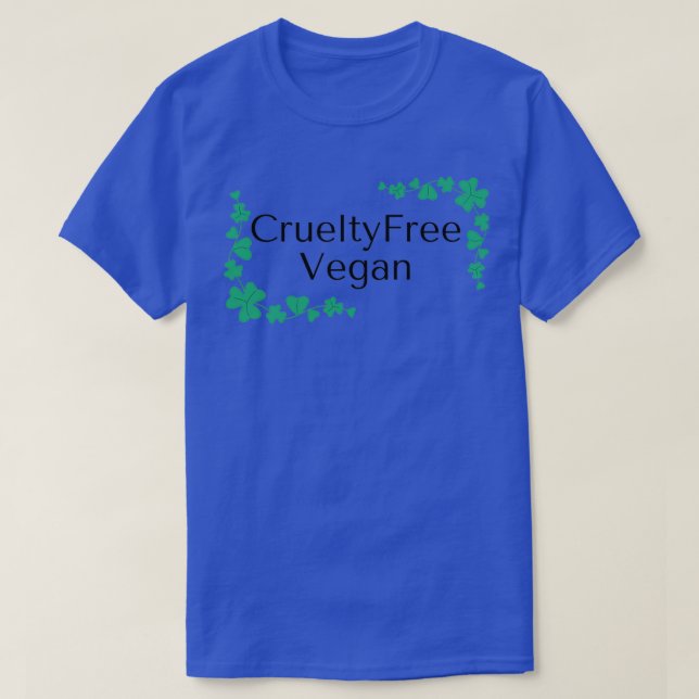 grausam frei Vegan T-Shirt (Design vorne)