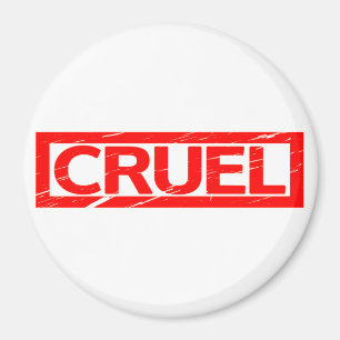 Grausame Briefmarke Magnet