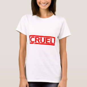 Grausame Briefmarke T-Shirt