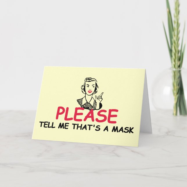 Grausamer Beleidigung Karte (Vorderseite)