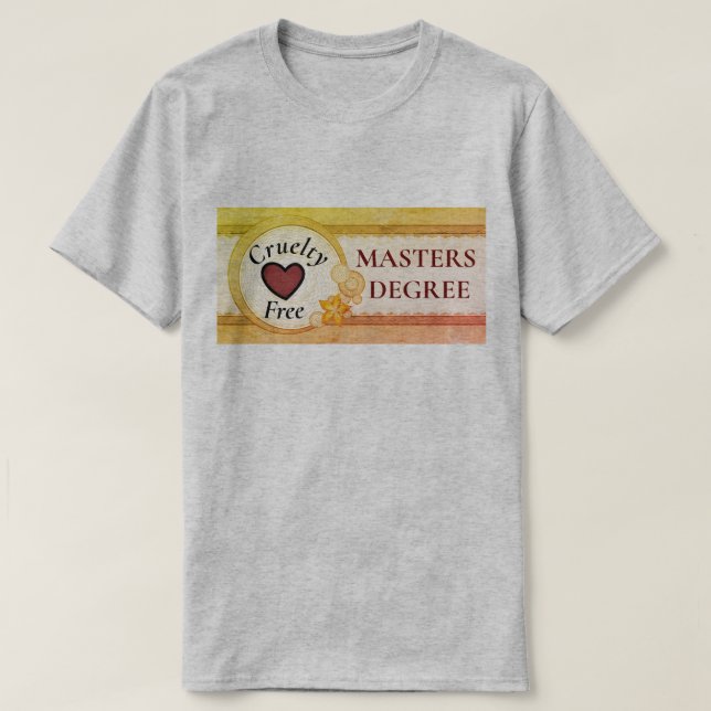 Grausamer freier Master-T - Shirt (Design vorne)