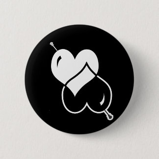 Grausamer LIEBE Knopf Button