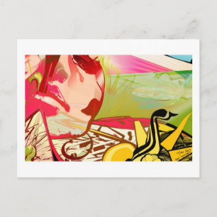 Grausames Experiment Postkarte