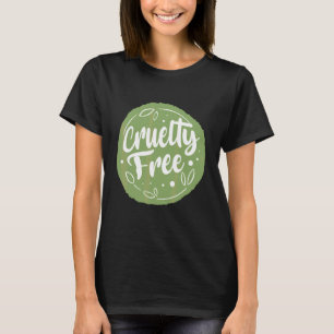 Grausames freies Vegetarisches Go Vegan Veganismus T-Shirt