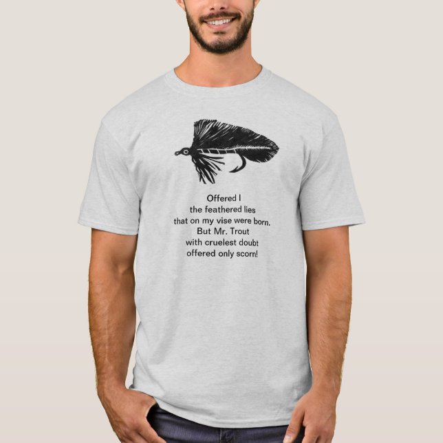 Grausames Trout-Shirt T-Shirt (Vorderseite)