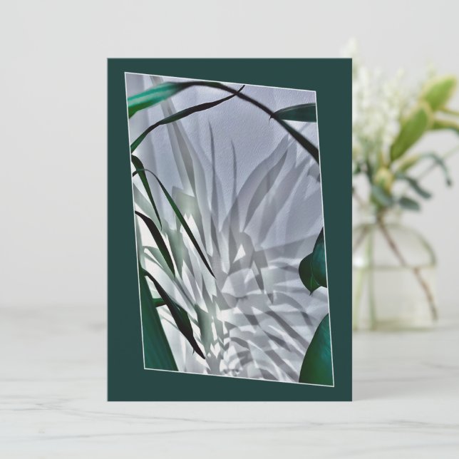 Grauschatten Einladung (Stehend Vorderseite)