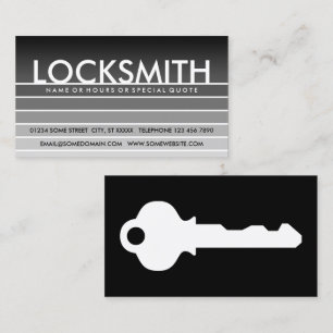 Grauschau LOCKSMITH Visitenkarte