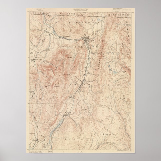 Grauschloss, Massachusetts Poster (Vorne)