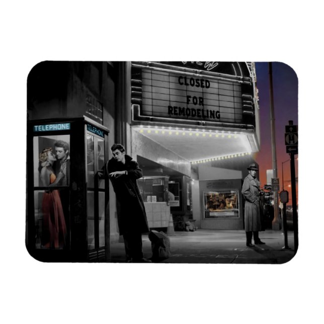 Grauschwarz Magnet (Horizontal)