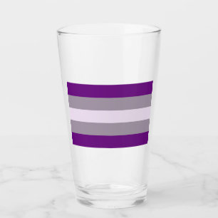 Grausexuelle Stolz Glas