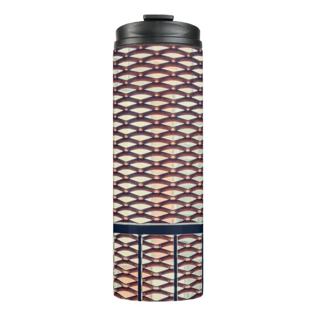 Graustahlzaun Thermosbecher (Vorderseite)