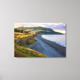 Grausteine Strand Leinwandbild | Irische Küste Leinwanddruck