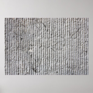 Grausteinfarbene Wandstruktur. Textur der Steinmau Poster