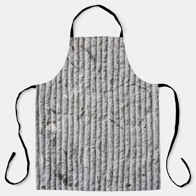 Grausteinfarbene Wandstruktur. Textur der Steinmau Schürze (Vorderseite)