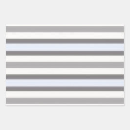 Graustreifen Geschenkpapier Set