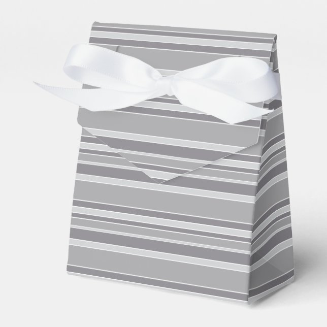 Graustreifen Geschenkschachtel (Vorderseite)