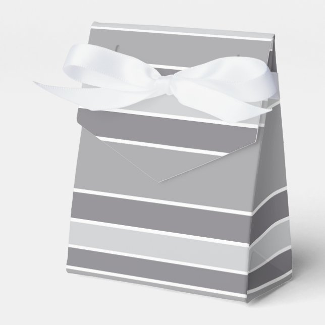 Graustreifen Geschenkschachtel (Vorderseite)