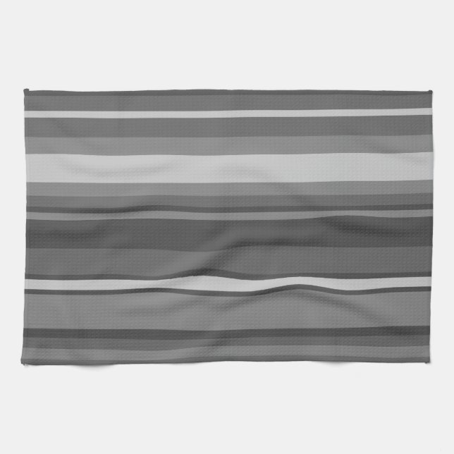 Graustreifen Geschirrtuch (Horizontal)