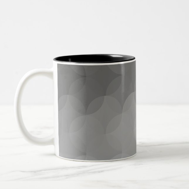 Graustufen Zweifarbige Tasse (Links)