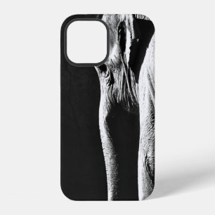 GRAUSTUFENBILD VON ELEFANT iPhone 12 HÜLLE