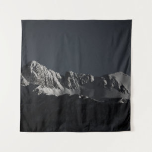 GRAUSTUFENFOTOGRAFIE VON SCHNEEBERG WANDTEPPICH