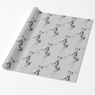 Grautiger Merle Deutsche Dogge Geschenkpapier