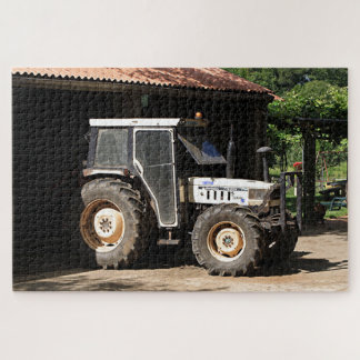 Grautraktor, El Camino, Spanien Puzzle
