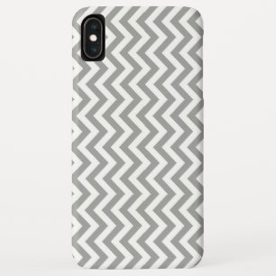 Grauweiß Zickzack Case-Mate iPhone Hülle
