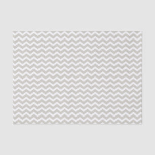 Grauweißes Zickzack Zigzag Tissue Paper Seidenpapier
